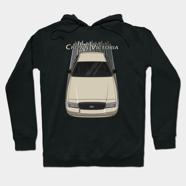 Ford Crown Victoria Police Interceptor - Gold Hoodie by V8social